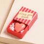 Tiny Matchbox Love You Ceramic Heart Token, thumbnail 1 of 3