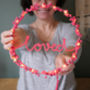 Loved Pom Pom Fairy Light Thoughtful Gift, thumbnail 5 of 9