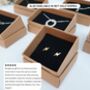 Sterling Silver 925 Lightning Bolt Ear Stud Earrings, thumbnail 7 of 8