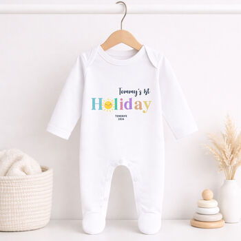 Personalised Sunshine First Holiday Outfit, 2 of 6