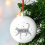 Personalised Cat Bauble, thumbnail 5 of 5