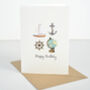 Personalised Sailing Greetings Card, thumbnail 1 of 5