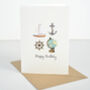 Personalised Sailing Greetings Card, thumbnail 2 of 5