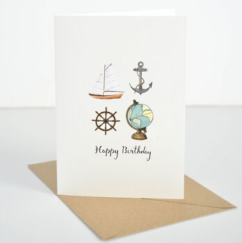 Personalised Sailing Greetings Card, 2 of 5