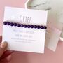 Grief Loss Bereavement Gift Bracelet Rose Quartz, thumbnail 6 of 8