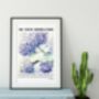 Personalised Ordination Flowers Print Ordination Gift, thumbnail 7 of 10