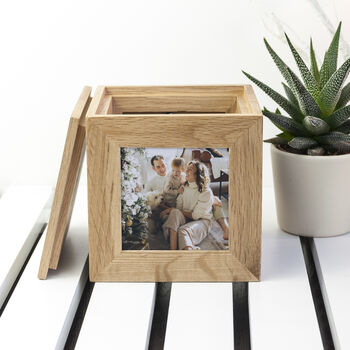 Personalised Solid Top Photo Cube, 6 of 12