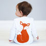 Squirrel Baby Sleepsuit, thumbnail 3 of 5
