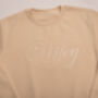 Personalised Embroidered Bridal Wedding Jumper, thumbnail 3 of 8