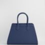 Catherine Rowe Pet Portraits Navy Structured Tote, thumbnail 4 of 5