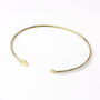 9ct Solid Gold Cuff Bangle, thumbnail 3 of 5