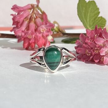 Handmade Silver Rings With Natural Gemstones, 10 of 12