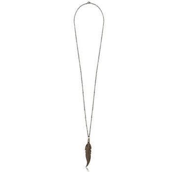 Wdts Large Feather Silver Necklace, 2 of 3