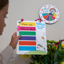 Personalised Childs Clock And Schedule Planner Set, thumbnail 2 of 8