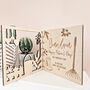 Personalised Gardening Themed Wooden Card, thumbnail 2 of 9