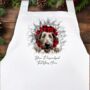 Personalised Christmas Irish Wolfhound Break Through, thumbnail 4 of 10