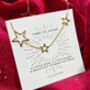 Star Necklace Christmas Gift For Her, thumbnail 2 of 4