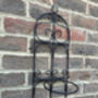 Garden Wall Planter And Flower Pot Holder Garden Decor Metal, thumbnail 3 of 9