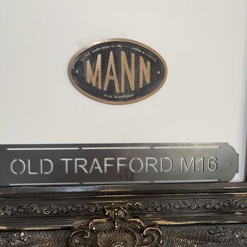 ‘Old Trafford M16’ Manchester United Football Sign, 4 of 11