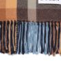 Checked Cashmere Scarf, thumbnail 3 of 4