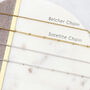 18ct Yellow Gold Plated Initial Necklace, thumbnail 4 of 5