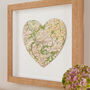 Personalised Map Location Heart Engagement Gift, thumbnail 9 of 9