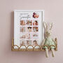 Personalised Baby’s First Year Milestone Photo Print, thumbnail 4 of 8