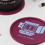 Aston Villa Park Football Stadium Coaster Gift For Him Or Her, thumbnail 2 of 7