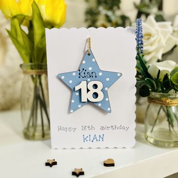 Personalised 18th Birthday Gift For Him And Card, 2 of 8