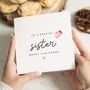 Merry Christmas Card For Sister, thumbnail 1 of 7