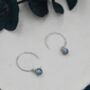 Sterling Silver Genuine Labradorite Dangle Earrings, thumbnail 2 of 12