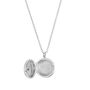 Limerston Sterling Silver Locket Necklace, thumbnail 4 of 6