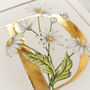 D Is For Daisy Gilded Initial Print, thumbnail 4 of 7