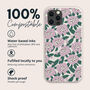 'Funky' Flowers Eco Friendly, Biodegradable Phone Case, thumbnail 2 of 7