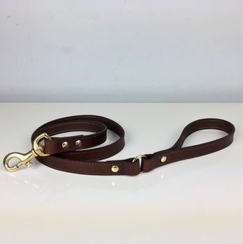 Personalised Leather Dog Lead, 4 of 6