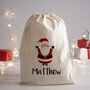Personalised Father Christmas Present Sack, thumbnail 1 of 2