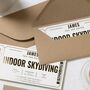 Personalised Indoor Skydiving Birthday Gift Voucher, thumbnail 8 of 9