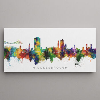 Middlesbrough City Skyline Print, 2 of 12