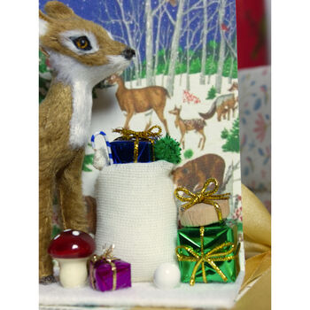 Winter Deer Luxury Card, 3 of 7