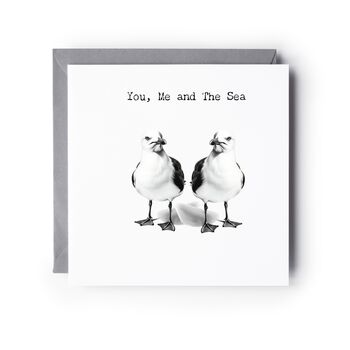 You Me And The Seagull Card, 2 of 5