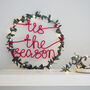 Tis The Season Holly Fairy Light Wreath, thumbnail 4 of 12