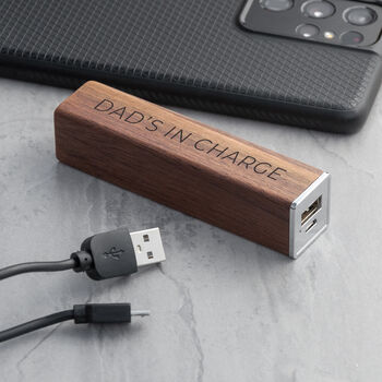 Personalised Wooden Powerbank, 8 of 11