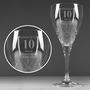 Engraved Cut Crystal Age Wine Glass, thumbnail 2 of 4