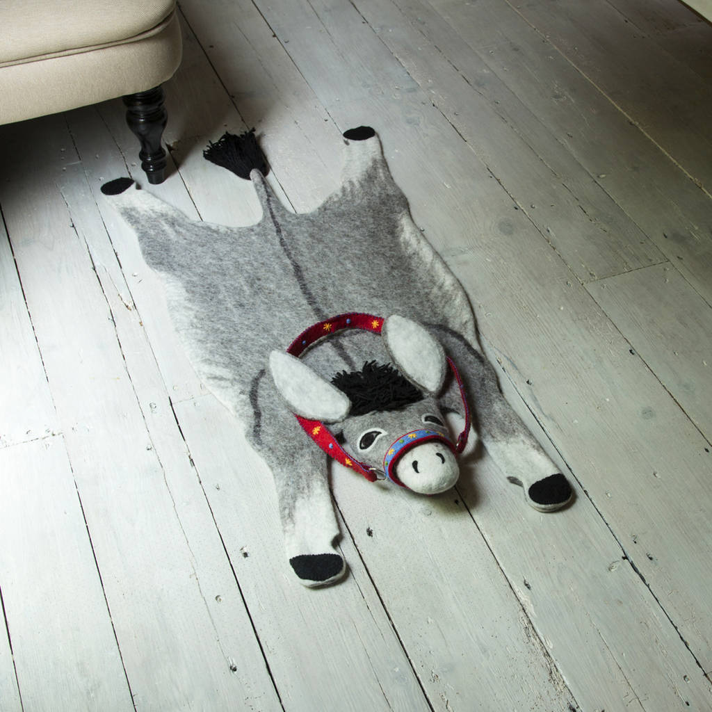 Violet Donkey Rug By Sew Heart Felt