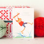 Rope Swing Birthday Card, thumbnail 1 of 3