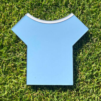 Man City Football Shirt Golf Ball Marker, 2 of 4