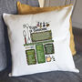 90 Years Of Gardening 90th Birthday Gift Cushion, thumbnail 5 of 6