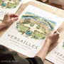 Versailles Palace France Travel Poster, thumbnail 1 of 7