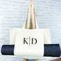 Personalised Yoga Or Pilates Bag With Initials, thumbnail 4 of 4