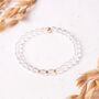 Clear Quartz Bracelet With 6mm Natural Gemstone Beads For Focus And Amplifying Intentions, thumbnail 2 of 4